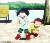 midoriya childhood